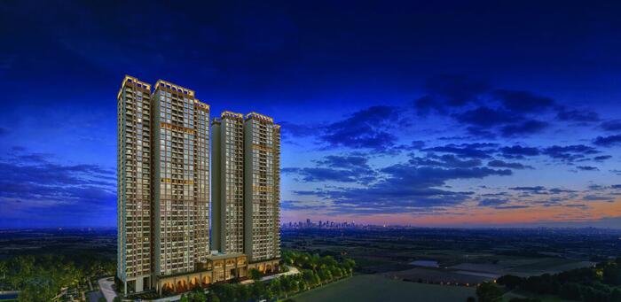 Godrej Regent Park twin towers